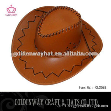 mens cartoon palm leaf cowboy hat